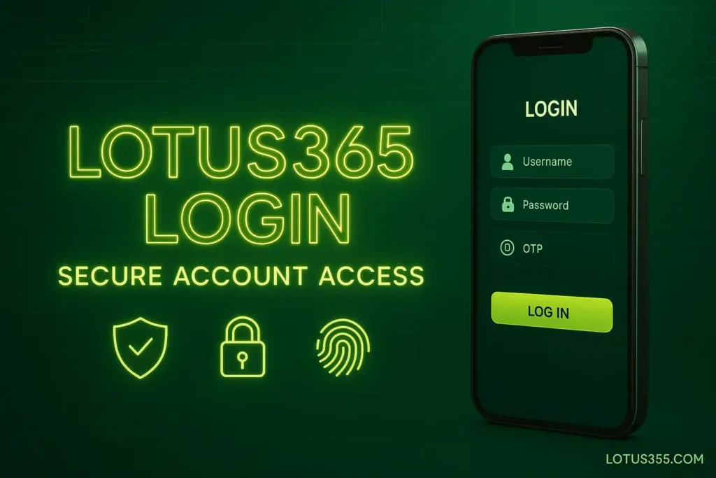 Lotus365 Login Form: Step-by-Step Guide