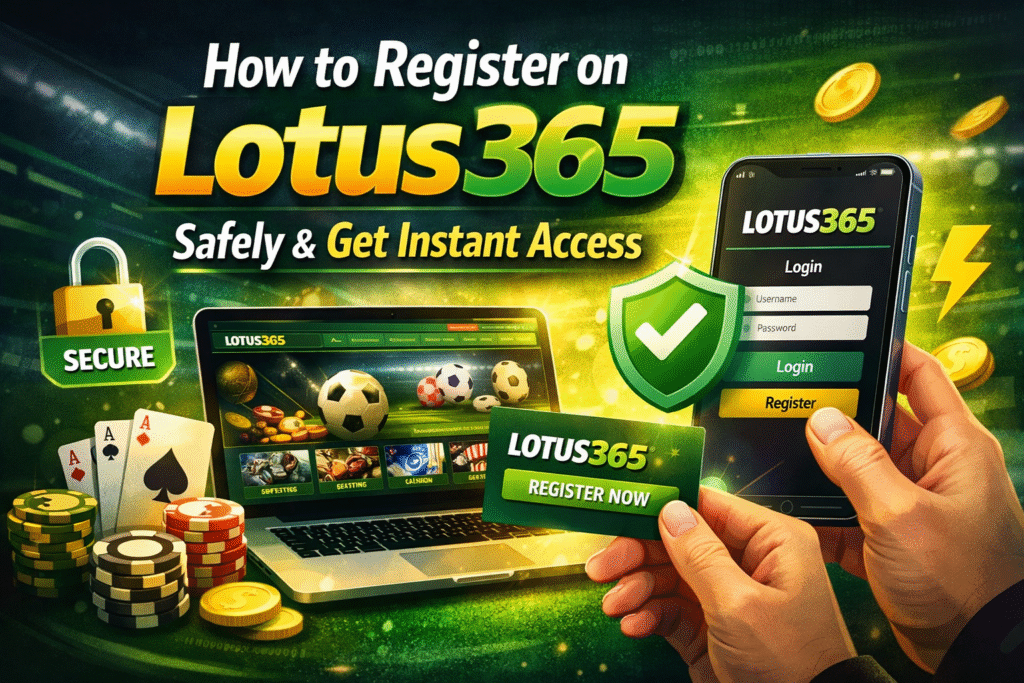 Lotus365 Register