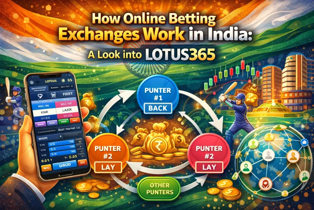 Online betting exchange in India