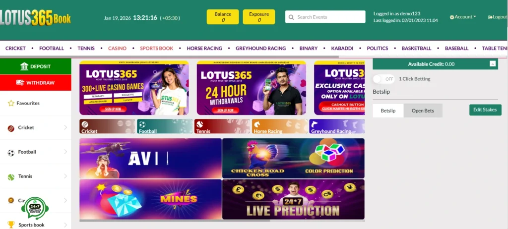 Lotus365 APK download