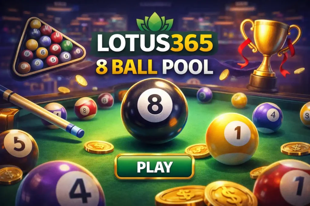 Pool game on Lotus365