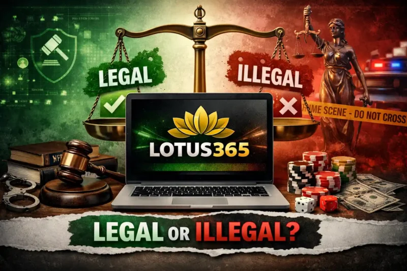 Lotus365 legal or illegal